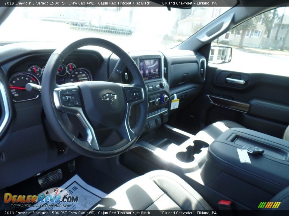 2019 Chevrolet Silverado 1500 RST Crew Cab 4WD Cajun Red Tintcoat / Jet Black Photo #21