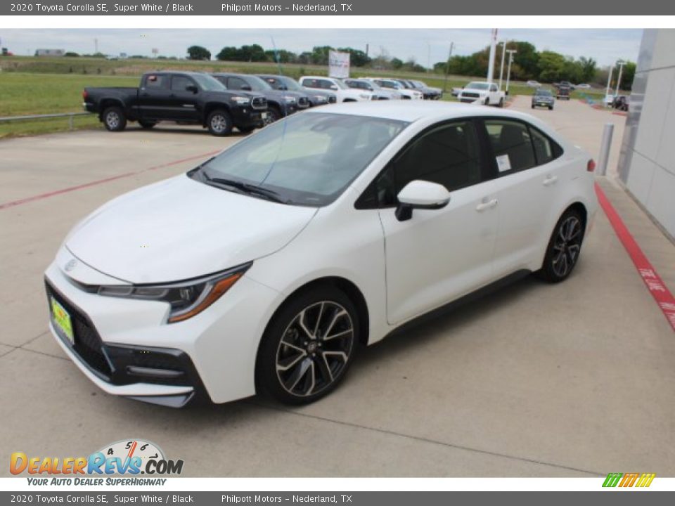 2020 Toyota Corolla SE Super White / Black Photo #4