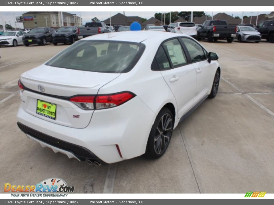 2020 Toyota Corolla SE Super White / Black Photo #8