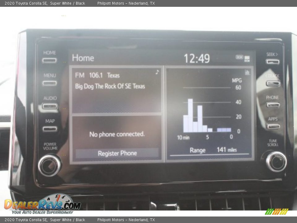 2020 Toyota Corolla SE Super White / Black Photo #11