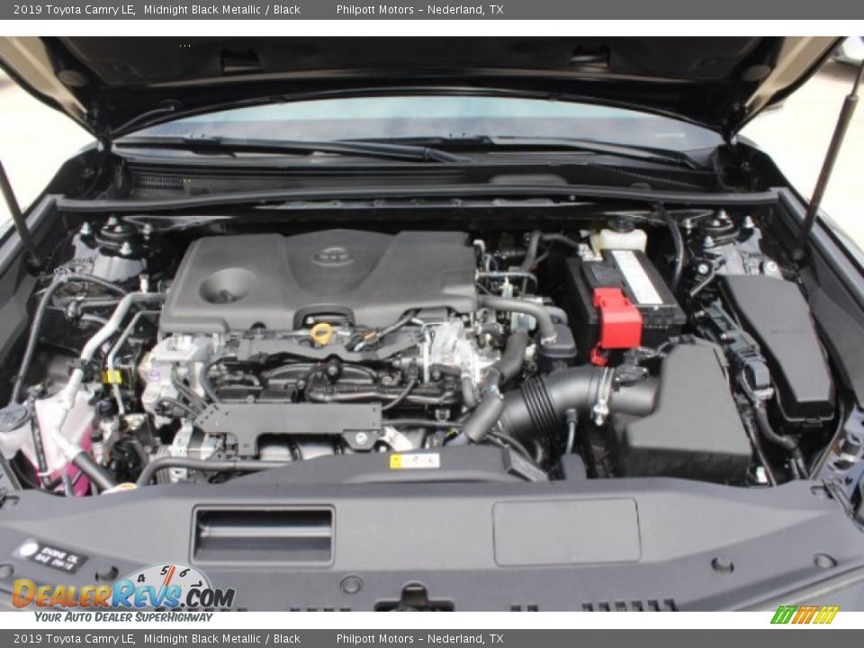 2019 Toyota Camry LE Midnight Black Metallic / Black Photo #23