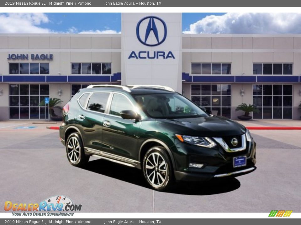 2019 Nissan Rogue SL Midnight Pine / Almond Photo #1
