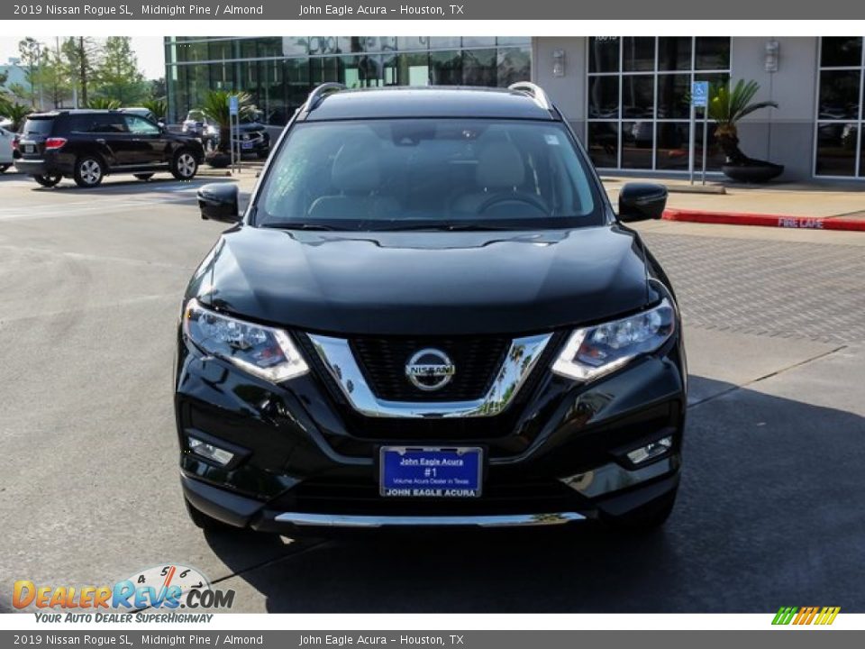 2019 Nissan Rogue SL Midnight Pine / Almond Photo #2