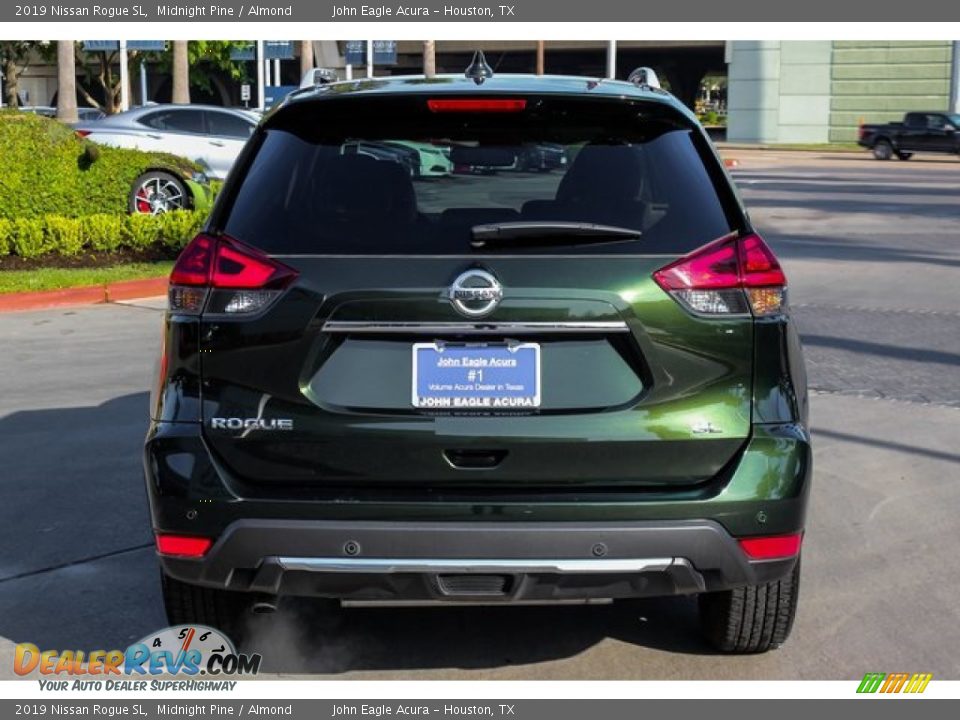 2019 Nissan Rogue SL Midnight Pine / Almond Photo #6