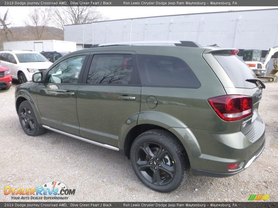 2019 Dodge Journey Crossroad AWD Olive Green Pearl / Black Photo #3