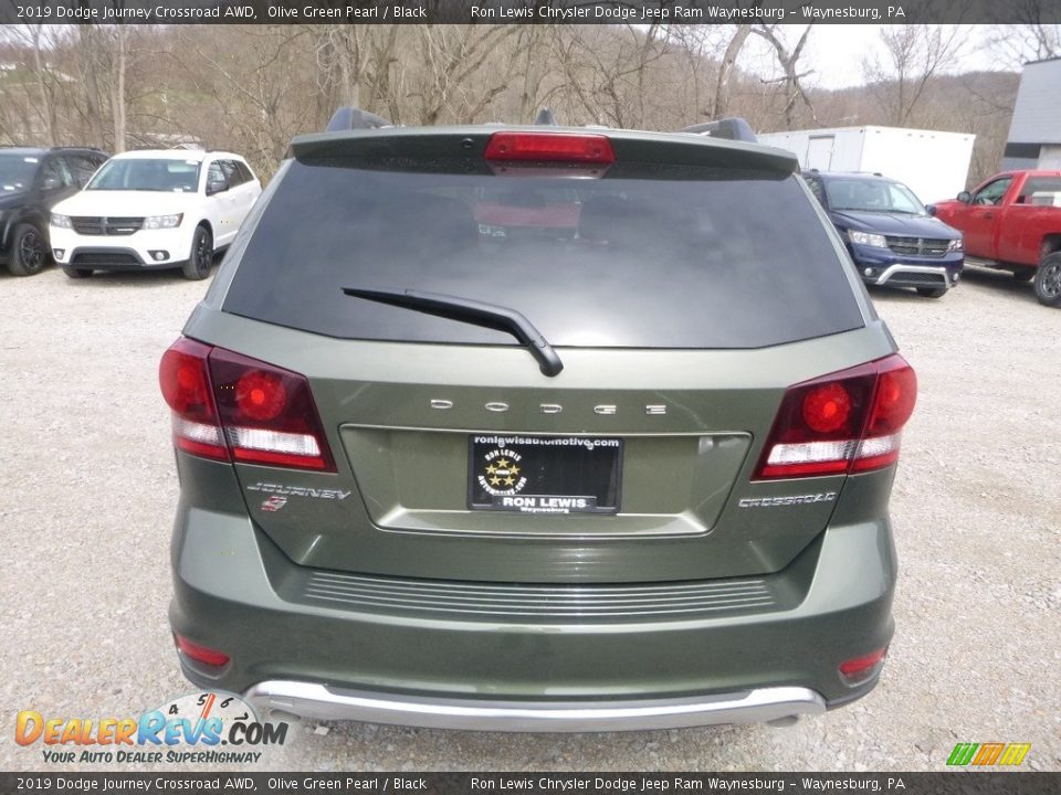 2019 Dodge Journey Crossroad AWD Olive Green Pearl / Black Photo #4