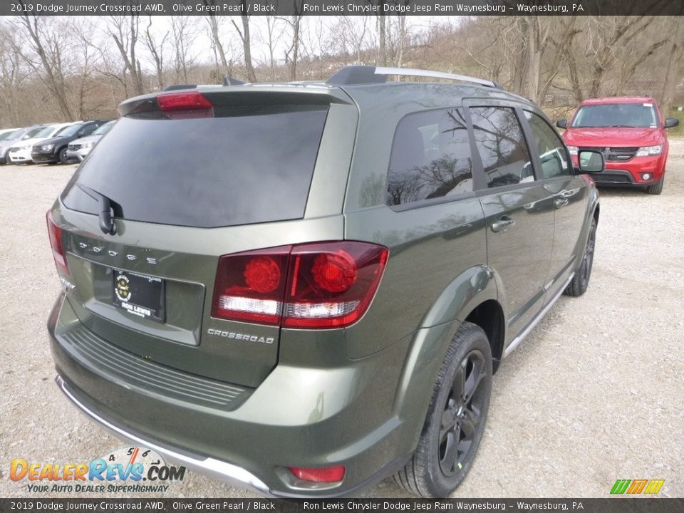 2019 Dodge Journey Crossroad AWD Olive Green Pearl / Black Photo #5