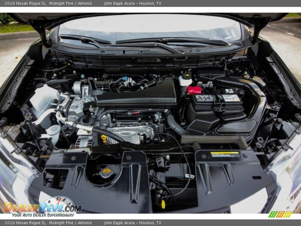 2019 Nissan Rogue SL Midnight Pine / Almond Photo #29