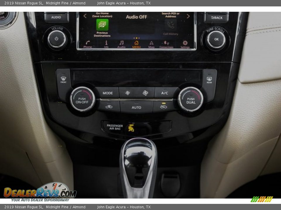 2019 Nissan Rogue SL Midnight Pine / Almond Photo #33