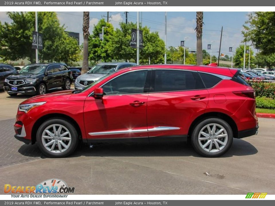 2019 Acura RDX FWD Performance Red Pearl / Parchment Photo #4