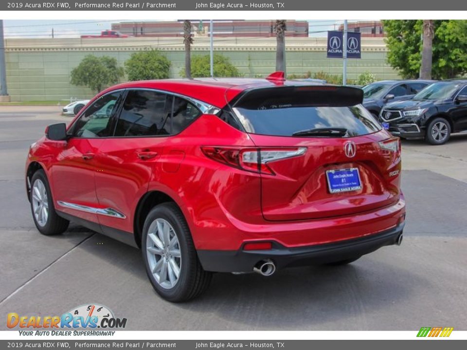 2019 Acura RDX FWD Performance Red Pearl / Parchment Photo #5