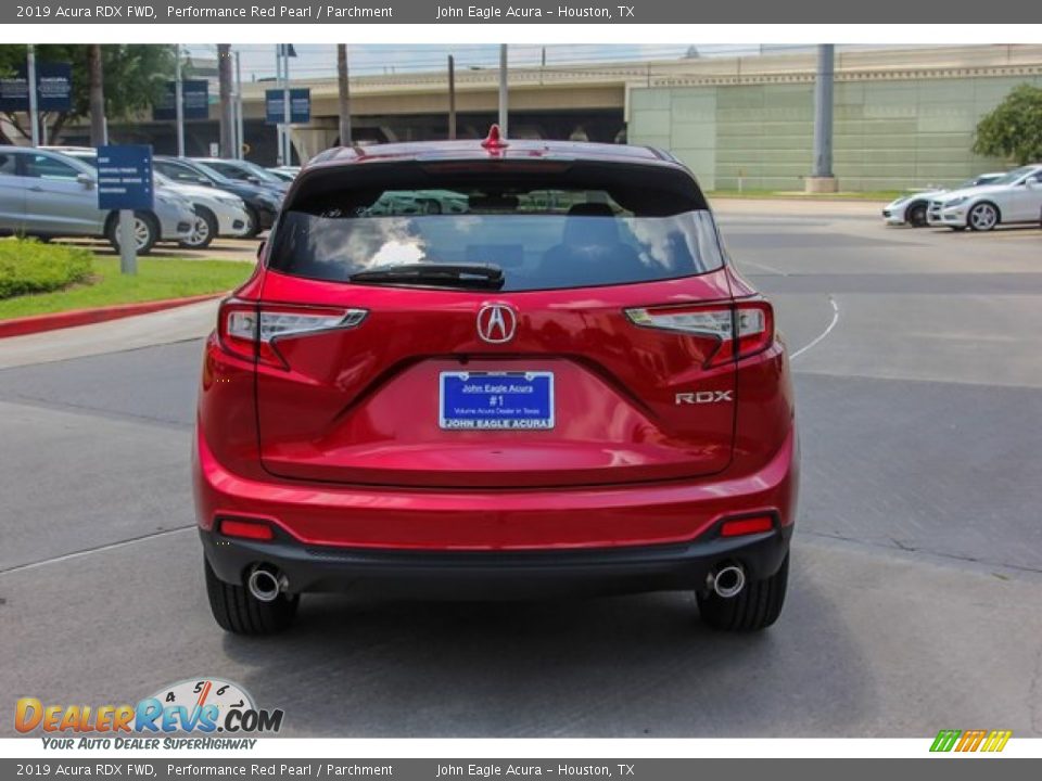 2019 Acura RDX FWD Performance Red Pearl / Parchment Photo #6