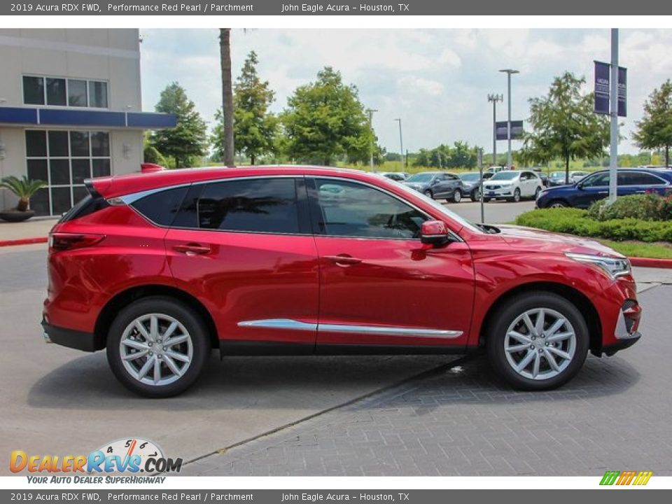 2019 Acura RDX FWD Performance Red Pearl / Parchment Photo #8