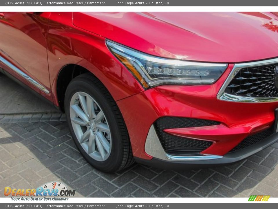 2019 Acura RDX FWD Performance Red Pearl / Parchment Photo #10