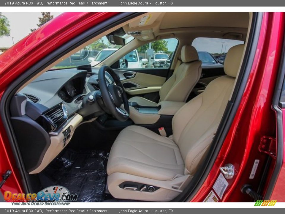 2019 Acura RDX FWD Performance Red Pearl / Parchment Photo #17