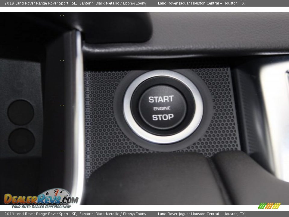 2019 Land Rover Range Rover Sport HSE Santorini Black Metallic / Ebony/Ebony Photo #21