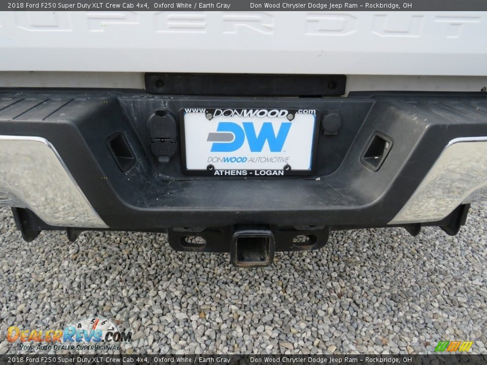 2018 Ford F250 Super Duty XLT Crew Cab 4x4 Oxford White / Earth Gray Photo #13