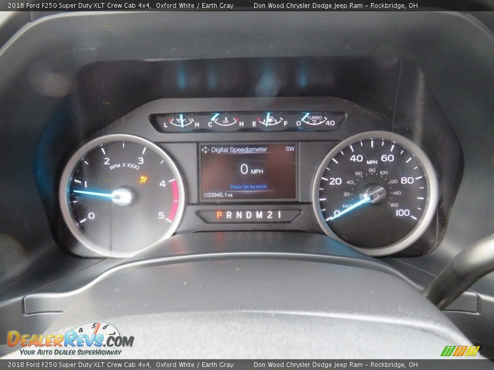 2018 Ford F250 Super Duty XLT Crew Cab 4x4 Oxford White / Earth Gray Photo #21