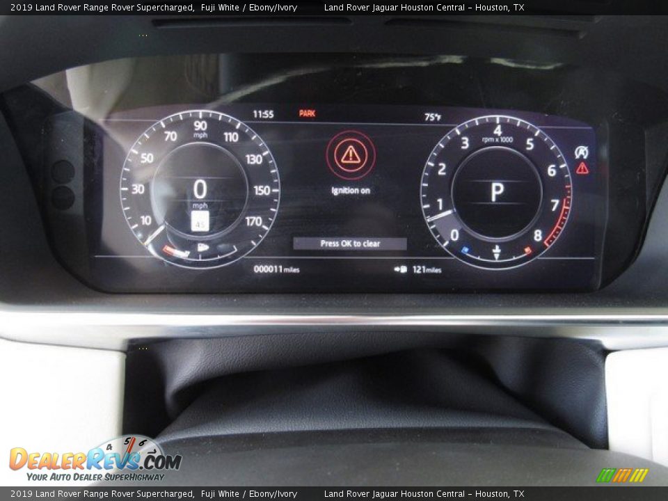 2019 Land Rover Range Rover Supercharged Fuji White / Ebony/Ivory Photo #32