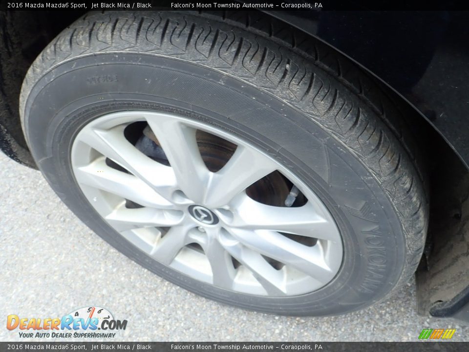2016 Mazda Mazda6 Sport Jet Black Mica / Black Photo #5
