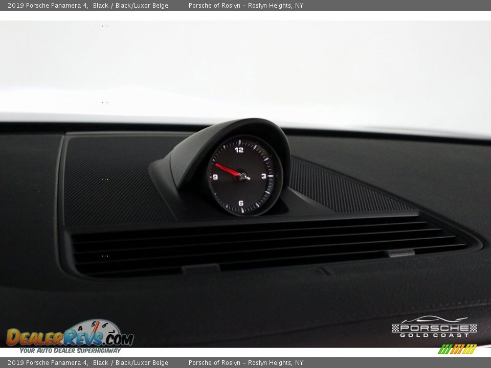 2019 Porsche Panamera 4 Black / Black/Luxor Beige Photo #18
