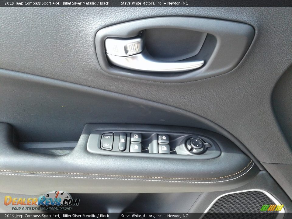 2019 Jeep Compass Sport 4x4 Billet Silver Metallic / Black Photo #9
