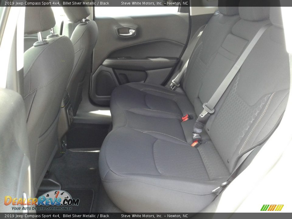 2019 Jeep Compass Sport 4x4 Billet Silver Metallic / Black Photo #11