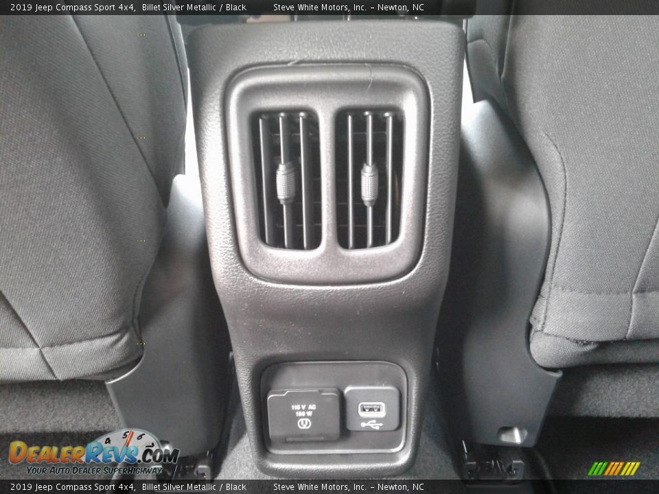 2019 Jeep Compass Sport 4x4 Billet Silver Metallic / Black Photo #12