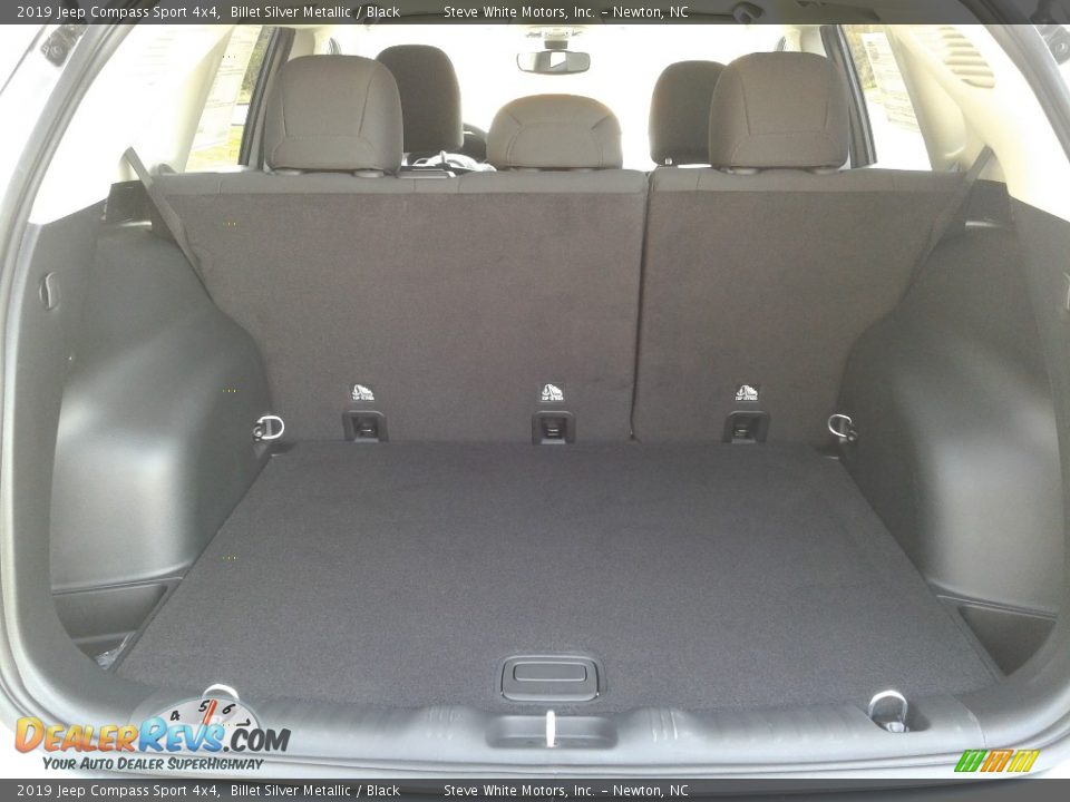 2019 Jeep Compass Sport 4x4 Billet Silver Metallic / Black Photo #13