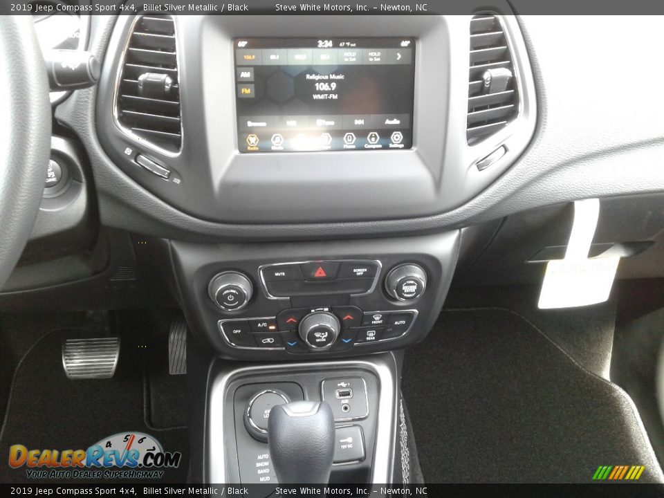 2019 Jeep Compass Sport 4x4 Billet Silver Metallic / Black Photo #20