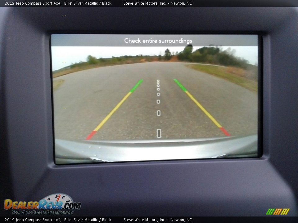 2019 Jeep Compass Sport 4x4 Billet Silver Metallic / Black Photo #22