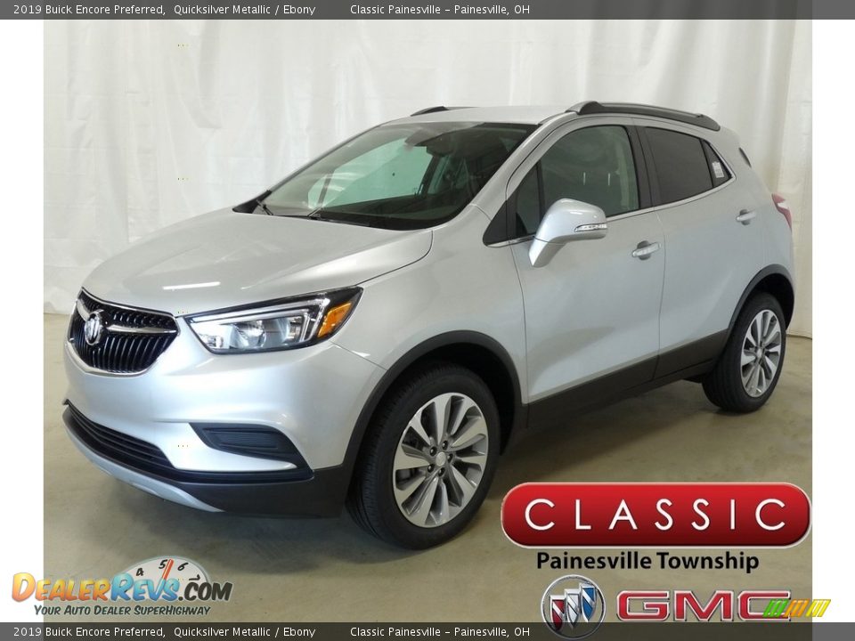 2019 Buick Encore Preferred Quicksilver Metallic / Ebony Photo #1