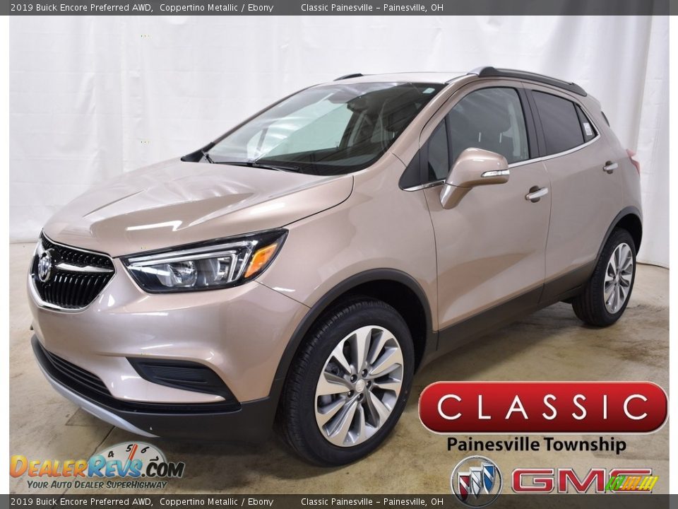 2019 Buick Encore Preferred AWD Coppertino Metallic / Ebony Photo #1