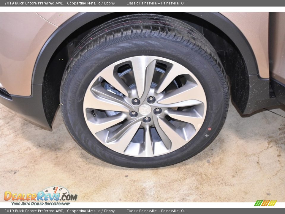 2019 Buick Encore Preferred AWD Coppertino Metallic / Ebony Photo #5