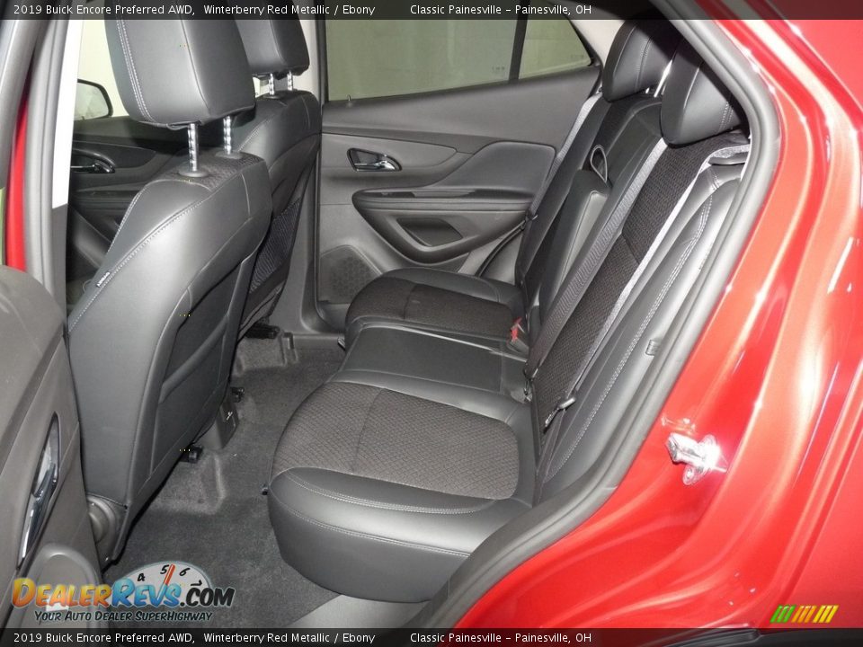 2019 Buick Encore Preferred AWD Winterberry Red Metallic / Ebony Photo #7