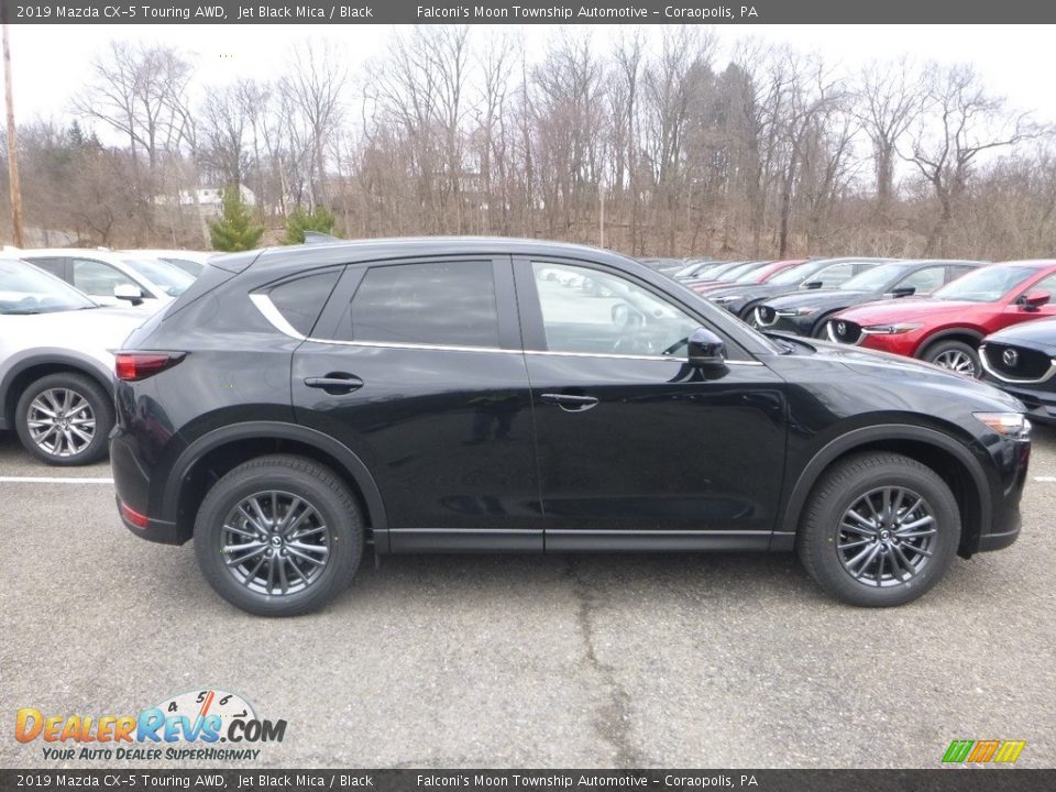 2019 Mazda CX-5 Touring AWD Jet Black Mica / Black Photo #1