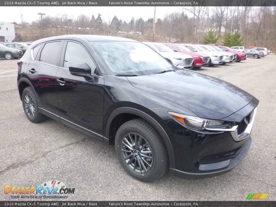 2019 Mazda CX-5 Touring AWD Jet Black Mica / Black Photo #3
