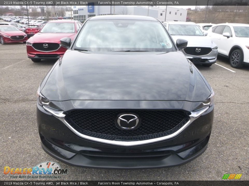 2019 Mazda CX-5 Touring AWD Jet Black Mica / Black Photo #4
