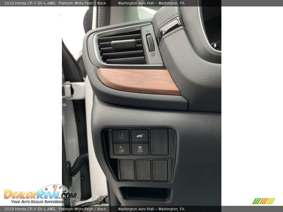 2019 Honda CR-V EX-L AWD Platinum White Pearl / Black Photo #10
