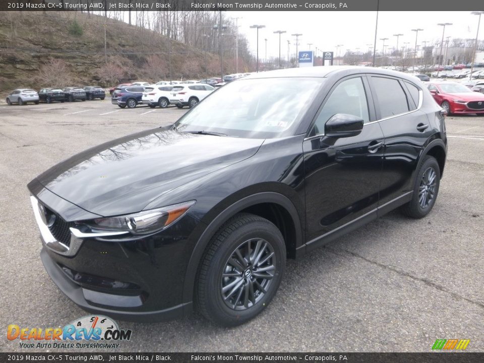 2019 Mazda CX-5 Touring AWD Jet Black Mica / Black Photo #5