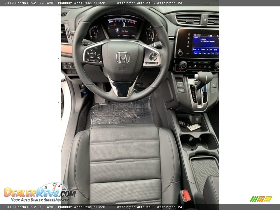 2019 Honda CR-V EX-L AWD Platinum White Pearl / Black Photo #11