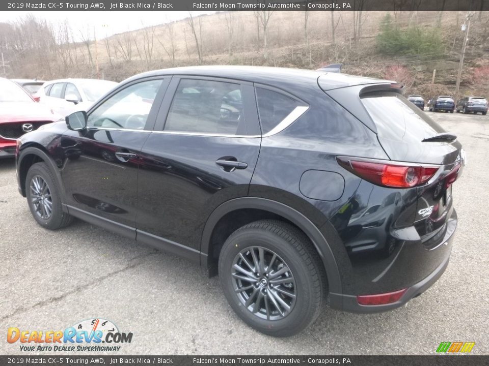 2019 Mazda CX-5 Touring AWD Jet Black Mica / Black Photo #6