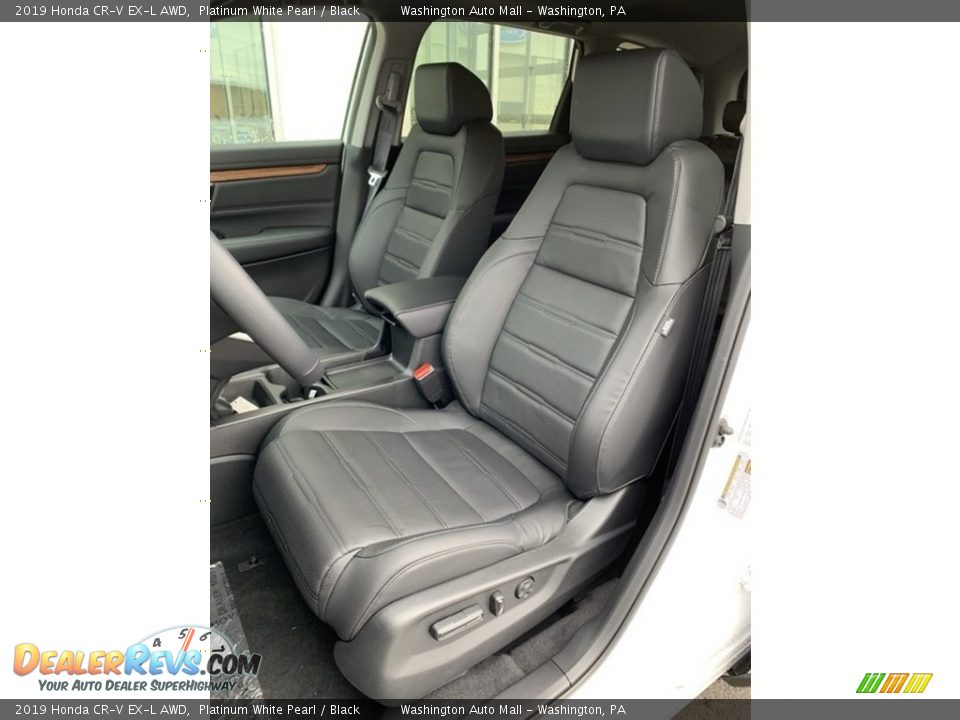 Front Seat of 2019 Honda CR-V EX-L AWD Photo #12