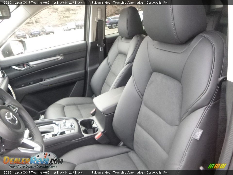 2019 Mazda CX-5 Touring AWD Jet Black Mica / Black Photo #9