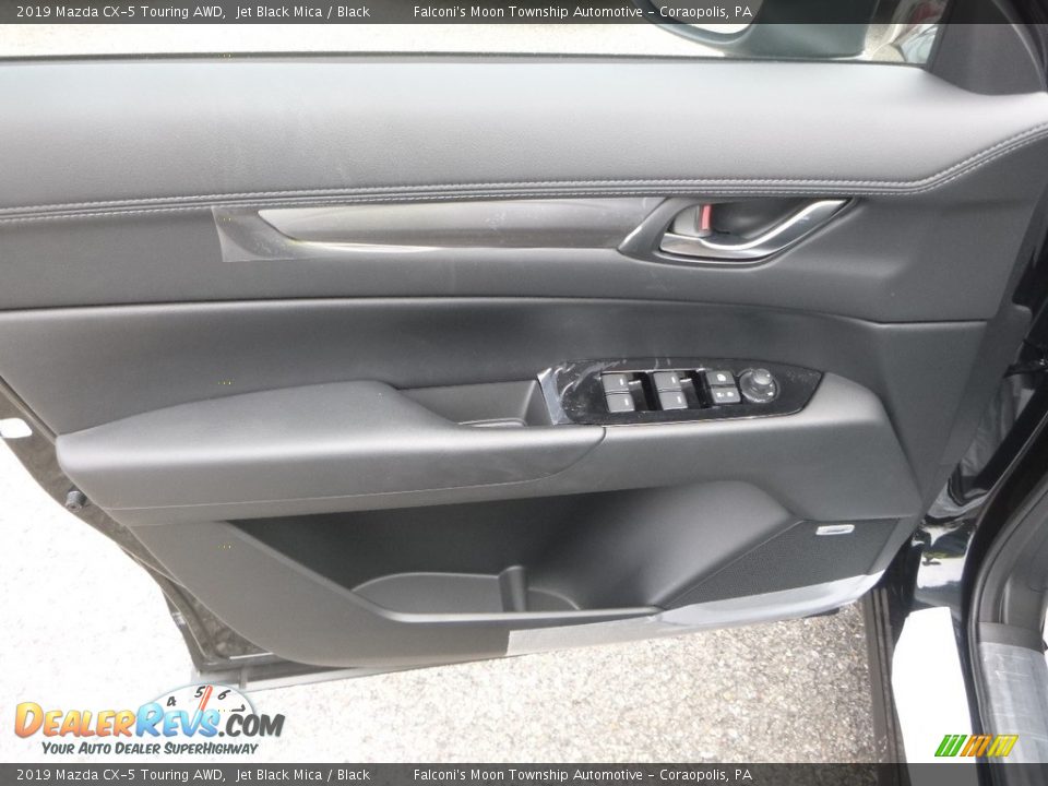 2019 Mazda CX-5 Touring AWD Jet Black Mica / Black Photo #10