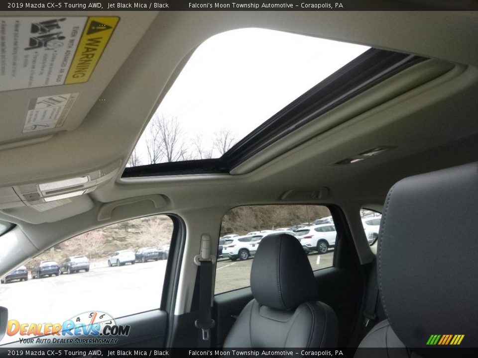 2019 Mazda CX-5 Touring AWD Jet Black Mica / Black Photo #12
