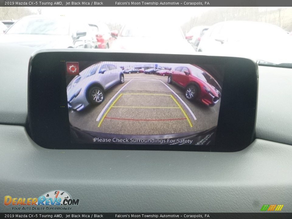 2019 Mazda CX-5 Touring AWD Jet Black Mica / Black Photo #14