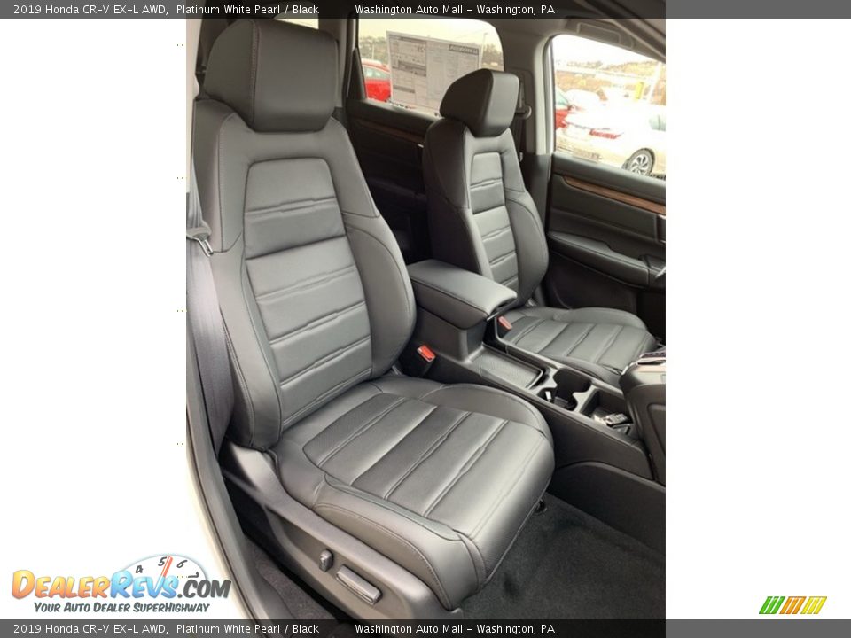 Front Seat of 2019 Honda CR-V EX-L AWD Photo #28