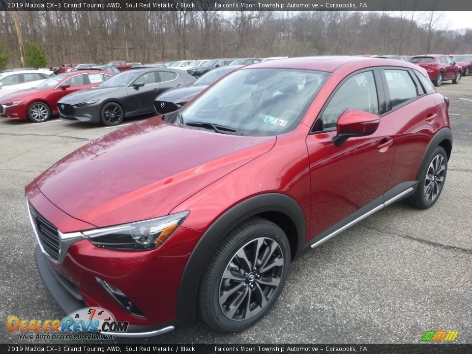Front 3/4 View of 2019 Mazda CX-3 Grand Touring AWD Photo #5
