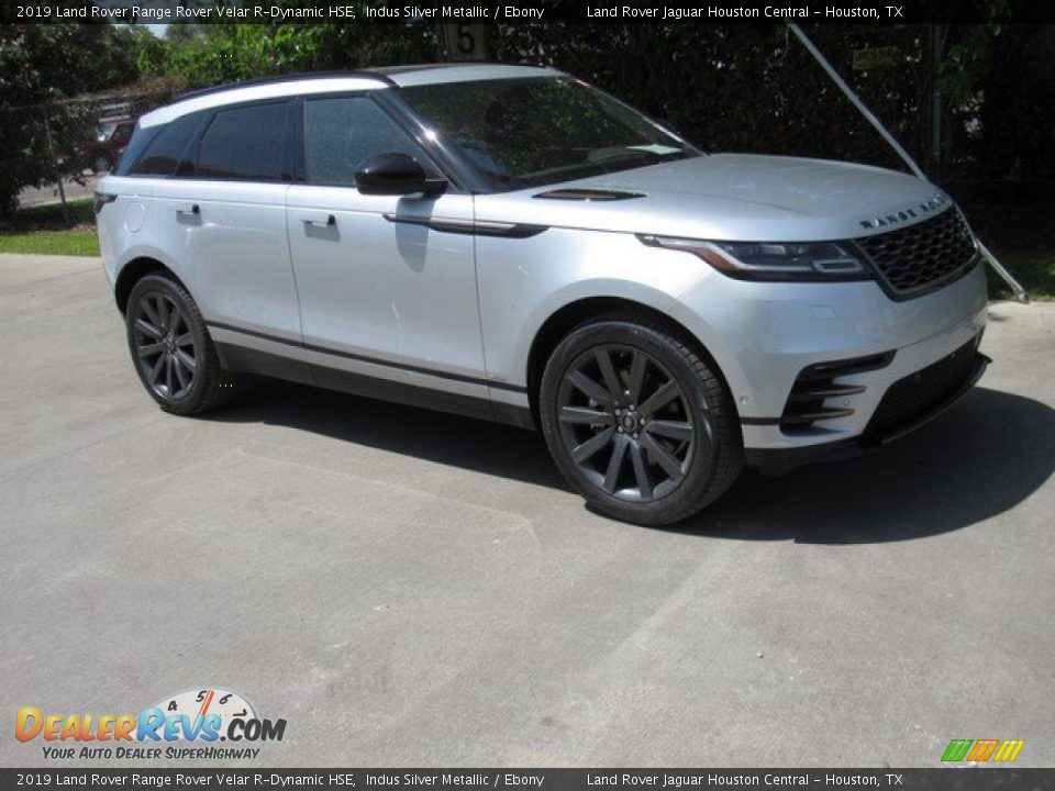 2019 Land Rover Range Rover Velar R-Dynamic HSE Indus Silver Metallic / Ebony Photo #1